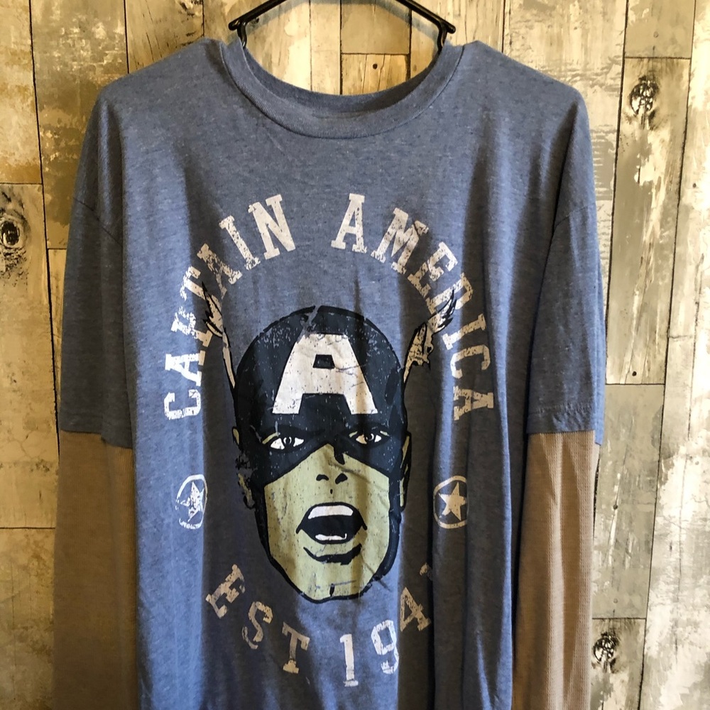 Captain America long sleeve